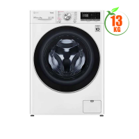 Máy giặt LG 13kg cửa trước AI DD™ FV1413S3WA (Inverter,AI DD™ tối ưu hóa chuyển động,Giặt hơi nước Steam+™,Màu:Trắng
