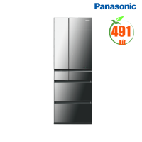 Tủ lạnh Panasonic 491L Inverter NR-F503GT-X2(6 cửa,Cấp đông mềm,cấp đông nhanh, Nano X, Làm đá tự động. Màu xám nhạt)