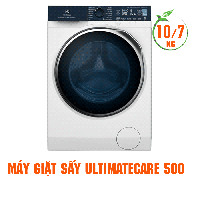 Máy giặt sấy Electrolux 10kg/7.0kg cửa trước inverter EWW1024P5WB (UltimateCare 500,UltraMix,HygienicCare )