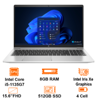 MTXT HP Probook 450 G8 614K3PA Intel Core i5-1135G7/8GB/512GB SSD/15.6 FHD/Alu/FP/Led_KB/Win11H/Silver