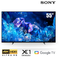 TV Sony 55-inch 4K OLED A80K - Android 10; XR Triluminos Pro, 2022