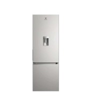 Tủ lạnh Electrolux 350L NutriFresh® Inverter EBB3742K-A(2 cửa, Ngăn đá dưới,Lấy nước ngoài,Ngăn đồng mềm,Màu Bạc)