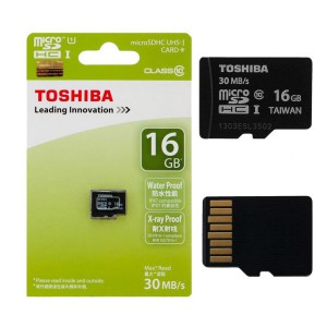 Thẻ nhớ MicroSDHC 16Gb M203 UHS-I - Class 10 100MB/s - Toshiba
