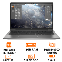 Laptop HP Zbook Firefly 14 G8 (1A2F1AV) Intel Core i5 1135G7/8GB/512GB SSD/14 FHD/Win10 Pro/Bạc