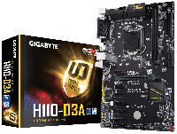 GIGABYTE™ GA-H110-D3A - Intel H110 chipset - Socket LGA 1151 Support for Intel® Core™ i7/i5/i3/Pentium®/Celeron® LGA1151