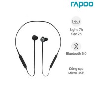 Tai nghe không dây in-ear Bluetooth Rapoo S150 - BT5.0, 90mAh, type-C