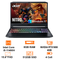MTXT Acer Nitro 5 AN515-57-5669 Core i5-11400H/8GB/512GB SSD/15.6 FHD IPS 144Hz/VGA GTX1650 4GB/WF6/Win11H/Black(NH.QEHSV.001)