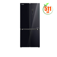 Tủ lạnh Toshiba 4 cánh 511L GR-RF610WE-PGV(22)-XK. 2 dàn lạnh độc lập. Mặt đen mờ