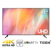 TV Samsung 43-inch 4K AU7700 tràn viền - Tizen; Voice search; PQI 2000; BT4.2; Loa 2.0 20W; 130W