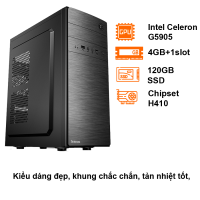 Bộ linh kiện máy tính Value V470-5914D.018 - Celeron G5905/H410/4G2666+ 1slot/120GB SSD/VGA/Tower/DOS
