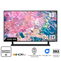 TV Samsung 43-inch QLED 4K Q60B - Công nghệ Quantum Dot,đèn nền Dual LED,Multiple Voice Assistants