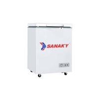 Tủ đông Sanaky 100L VH-1599HYK(1 đông ,Dàn đồng,Cánh kính cường lực,Màu xám)