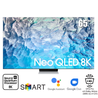 TV Samsung 65-inch 8K Neo QLED QN900B 2022 - Tizen; Multi-View 4; PQI 4900; BT5.2; Loa 6.2.2 80W; 420W