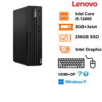 PC Lenovo ThinkCentre M70s Gen3 (8.2L)  Intel Core i5-12400; Q670; 8GB 3200 + 3 Slot; 256GB SSD PCIe + 1 3.5+ 1 2.5+ 1M.2; 1HDMI+ DP1.4; Wifi 5 + BT5.0; K&M; 260W;  Win11H; 1Y Onsite (11T80026VN)