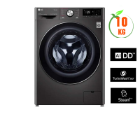 Máy giặt LG 10kg cửa trước AI DD™ FV1410S3B (Inverter,AI DD™ tối ưu hóa chuyển động,Giặt hơi nước Steam+™,Màu:Đen