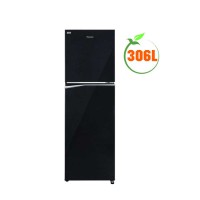 Tủ lạnh Panasonic 306L NR-TV341BPKV(Màu đen,Ngăn đá trên,Blue Ag+ diệt khuẩn ngăn mát 99,99%).CSPF=1.80