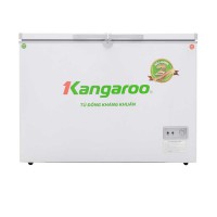 Tủ đông mát Kangaroo 230L kháng khuẩn KG298C2 (Dàn đồng,2 cánh 2 ngăn,Lòng nhôm sơn tĩnh điện phủ Nano bạc)