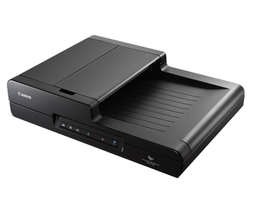 Máy scan Canon DR-F120 A4(ADF), khổ Legal (Flatbed), 20t/p (một mặt) / 36t/p (2 mặt cùng lúc)