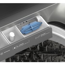Máy giặt cửa trên Hitachi 20kg SF-200ZHV. Giặt nước nóng siêu tốc. Chế độ tự làm sạch lồng giặt. Giặt sơ. Cảm biến Eco 3 bước. Màu xám đậm