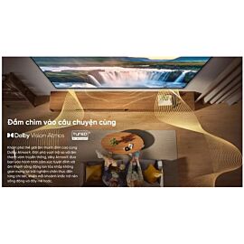 TV Hisense 100-inch QLED 4K 100Q6Q (hệ điều hành VIDAA, Bộ vi xử lí MT9618, Đèn nền Backlit Direct LED,voice search,144Hz, loa Dolby Atmos 50W )