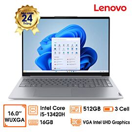 laptop Lenovo Thinkbook 16-G9-21US008FVN Core i5-13420H; 16GD5 bus 5600; 512GB SSD; 16" WUXGA; FP; Win11SL; 2Y; grey