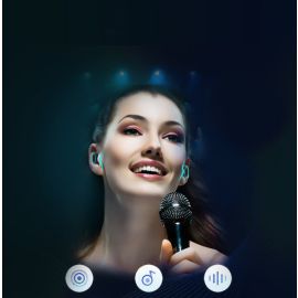Tai nghe không dây Pisen True WL A-Buds2000 - Màu Xanh Lá/ Bluetooth V5.0/20Hz-20KHz