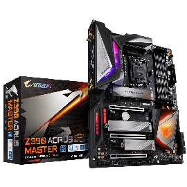 GIGABYTE™ GA-Z390 AORUS MASTER- Intel Z390 chipset - Socket LGA 1151 Support for Intel® 9th Gen Core™ i7/i5/i3/Pentium®/Celeron® LGA1151