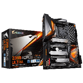 GIGABYTE™ GA-Z390 AORUS ULTRA- Intel Z390 chipset - Socket LGA 1151 Support for Intel® 9th Gen Core™ i7/i5/i3/Pentium®/Celeron® LGA1151