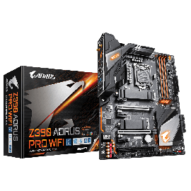 GIGABYTE™ GA-Z390 AORUS PRO WIFI- Intel Z390 chipset - Socket LGA 1151 Support for Intel® 9th Gen Core™ i7/i5/i3/Pentium®/Celeron® LGA1151