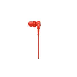Earphone Sony EXTRA BASS MDR-XB55AP - màu đỏ - Loa 12mm loại vòm; MIC+Khiển trên dây; dây 1.2m; 8g