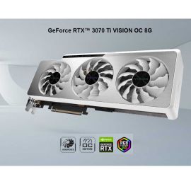 VGA Gigabyte GV-N307TVISIONOC-8GD – Nvidia Geforce RTX  3070Ti/8GB/GDDR6X 256bit/Cuda Core 6144/MC 19000Mhz/HDMI*2/DP*2