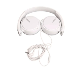 Tai nghe Sony MDR-ZX110AP On-Ear - White - màng loa 30mm; 12-22.0000Hz; Micro In-Line; dây 1.2m; 120g