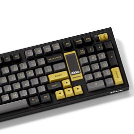 Bàn phím cơ gaming AKKO 5098B Black & Gold, Bluetooth5.0 / 2.4GHz / USB Type-C ,Piano Pro Switch, LED nền RG, PBT Double Shot + ABS Case, 8000mAh