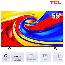 TV TCL 55 -inch Ultra HD 4K 55P7L HVA Panel 60Hz - Google TV; Bộ xử lý AiPQ Processor ,93% DCI-P Ultra-wide Color Gamut; Bộ xử lý AiPQ, Loa 20W Hi-Fi System, , 450nits