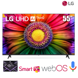 TV LG 55 inches 55UR8050PSB ( 4K, webOS 23, Voice Seach, Bộ xử lý α7 Gen6 4K AI, Loa 20W