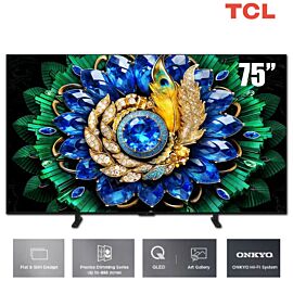 TV TCL 75 -inch 4K Ultra HD 75A400Pro tấm nền QD-Mini led, 120 Hz - Google TV; Bộ xử lý TSR AiPQ Processor ,93% DCI-P3 Ultra-wide Color Gamut; , Loa ONKYO 2.1(30-50W) Hi-Fi System, AiPQ Pro Processor, Slim & Unibody , 2500 nits