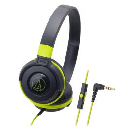 Tai nghe Audio Technica chụp đầu ATH-S100IS-GR- Green - jack 3,5mm