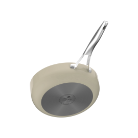 Chảo chống dính Full induction Elmich Hera EL8251 size 24cm, màu vàng kem