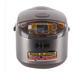 Nồi cơm điện tử Zojirushi NS-YSQ10-XJ, 1.0L, 560-610W, chức năng nấu cơm gạo lứt nảy mầm GABA Brown