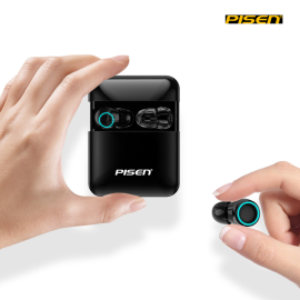 Tai nghe không dây Pisen True WL A-BUDS 2000 - Bluetooth 5.0- màu đen