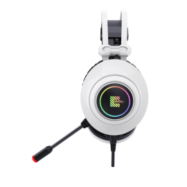 Tai nghe trùm đầu gaming 7.1 Zidli SH320V - Màu trắng, USB, RGB, chấn động