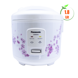 Nồi cơm điện Panasonic SR-MVQ18FRAX , 1.8L, 800W, màu trắng hoa đào