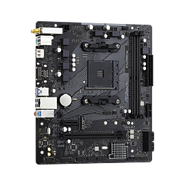 Main ASRock A520M/ac: AMD AM4; LAN 1Gb+ Wifi AC+ BT4; 1 M.2 PCIe; 1HDMI; mATX; 3Y