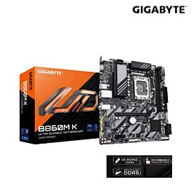 Mainboard Gigabyte B860M-K: Intel B860; LGA1851; 2xDIMMs DDR5; 2 x M.2 Slots; HDMI; MiATX; 3Y (B860M-K)