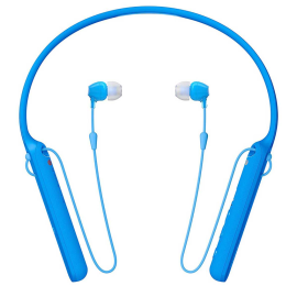 Tai nghe Bluetooth Sony WI-C400 In-ear - màu xanh dương - màng loa 9mm; có rung; BT+NFC; 35g
