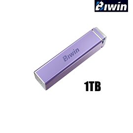 Ổ cứng gắn ngoài SSD BIWIN PD2000 1TB USB3.2 Gen2x2 - màu tím , Up to 2050 MB/s- BPD200001TB-RGZ