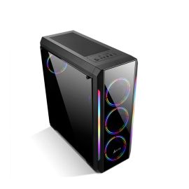 Vỏ máy tính Golden Field GFN23B - RGB, 2 HDD/ SSD, 2 SSD, 8 Option Fan 12cm
