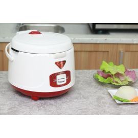 Nồi cơm điện cơ Cuckoo CR-1055/WHRDVNCV, 1.8L, 650W, trắng đỏ