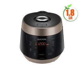 Nồi cơm áp suất điện tử Cuckoo CRP-PK1000S/BKCGVNCV, 1.8L, 1150W, cơ chế tỏa nhiệt 3 chiều, đen vàng