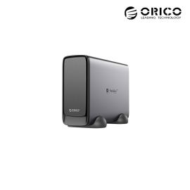 Thiết bị lưu trữ mạng orico 1-bay MetaCube Mini - CD3520-EU-GY-BP; ARM Quad-core Cortex-A55 1.4Ghz; Ram 1GB DDR4-Flash 8GB; Hỗ trợ ổ 2.5"/3.5" SSD/HDD Sata 3.0; Max 20TB; lan/Typec 3.2 gen1; App Cloud: Weline
